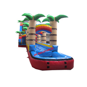 Tobogan Inflable De Palmeras Con Piscina Para <span class=keywords><strong>La</strong></span> Diversion Del Verano - Product Image 6