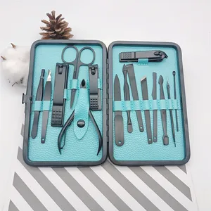 Set di alta qualità per Manicure tagliaunghie Set di attrezzature per Kit-15PCS Pedicure per prodotti da salone Set per Manicure e Pedicure