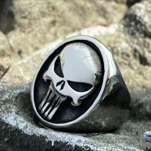 <span class=keywords><strong>Anillo</strong></span> de Acero Inoxidable con Diseño de Calavera Dominante de Guerrero <span class=keywords><strong>Espartano</strong></span>, Joyería de Moda Punk para Hombres y Mujeres - Product Image 5