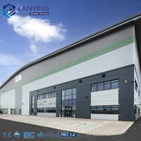 Almacén de Acero Prefabricado de Montaje Rápido, Edificio de Almacenamiento Industrial, Estructura Metálica Prediseñada, Directo de Fábrica