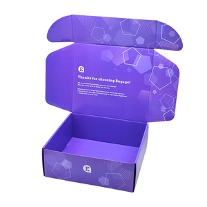 Boîtes d'expédition en carton personnalisées avec logo pour vêtements en gros, t-shirts, étiquettes privées et emballages <span class=keywords><strong>de</strong></span> diplômes - Product Image 6