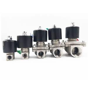 Vanne solénoïde à entrée unidirectionnelle en acier inoxydable durable COVNA, normalement fermée, vanne de contrôle écologique - Product Image 1