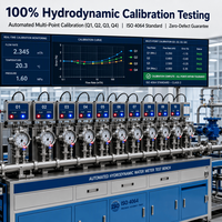 Compteur d'eau mécanique en acier inoxydable DN15, type à cadran sec, pour réseau d'alimentation en eau communautaire