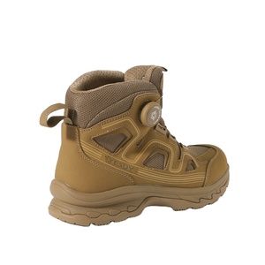 Suelas para Zapatos de Seguridad Deportivos de Alta Calidad DF ESDY, Botas con Logotipo Personalizado, Color Sólido, Caña Alta, para Exteriores, para Hombre - Product Image 2