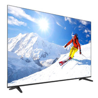 Téléviseur LED intelligent sans cadre 4K UHD de pointe, série 50-85 pouces, écran à large angle de vision