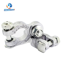 Pince de borne de batterie en laiton, alliage d'aluminium, alliage de zinc 12V pour automobile, marine, voiture, bateau, à déconnexion rapide