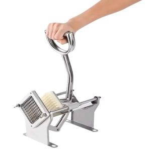 เครื่องตัดมันฝรั่งทอดมันฝรั่งทอดสแตนเลสสภาพใหม่สำหรับการผลิตชิป - Product Image 2