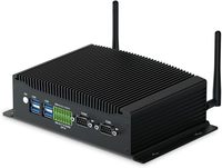 Bu Endüstriyel Mini Bilgisayar, Esnek Çift Depolama Seçeneği Sunar, M.2 SSD Yuvası (SATA/NVMe, 2 TB'a kadar) ve 2,5 inç HDD/SSD Yuvası ile.