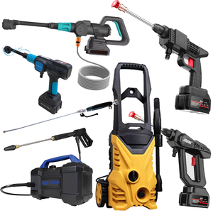 High Gun Wireless Rechargeable Portable <b>Car</b> Handheld Sprayer for Garden Window Home - Product Image 1