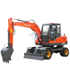 Nouvelle mini-excavatrice hydraulique 2026 de 1,5 tonne sur chenilles pour l'aménagement paysager et l'agriculture - Product Image 5