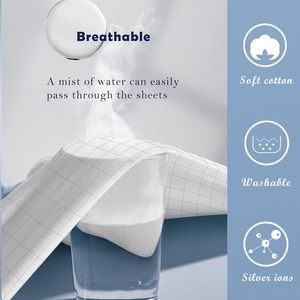 Nữ Hoàng Kích thước 2025 mới phong cách nền tảng tấm ga trải giường 5% Bạc sợi + 95% bông nối đất nền tảng tấm - Product Image 6