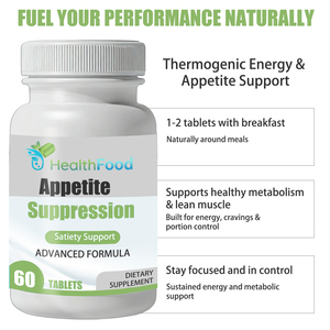 Tabletas Termogénicas para Control del Apetito de Primera Calidad OEM con L-Fenilalanina, Aumentan la Energía, Apoyan la Saciedad Natural y el Control de los Antojos - Product Image 4