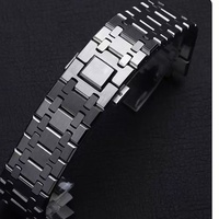 Klassisches Edelstahl-Metall AP Uhrenarmband Langlebige Uhrenbänder für Audemar Piguets GA2100 2110 Royal Oaks 26mm