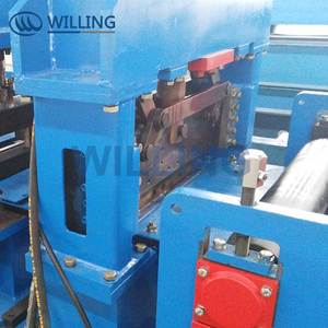 Omega-Profil walzen form maschine C U-Kanal fachwerk Pelz kalt Ehemalige Wand dachziegel industrie Stahl material Motor walze - Product Image 4