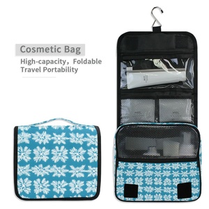 Top Quality Waterproof Fashion Cosmetic Bags Makeup <b>Storage</b> Bathroom Organizer Bag Custom Travel Hanging <b>Toiletry</b> Bag - Product Image 4