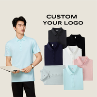 Grosir Baju Polo Rajut Pria Terbaru Musim Panas - Sporty-Casual, Bermotif, Kaos Bisnis Lengan Pendek