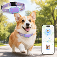 Collier intelligent pour animaux de compagnie Qcool avec fonction de lecture de route, rappel de zone sécurisée, contrôle par application mobile, positionnement GPS BDS WiFi, vente en gros, logo personnalisé
