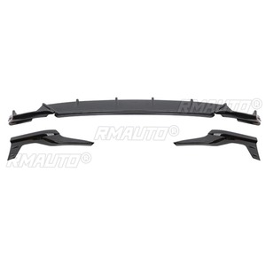 Lèvre de pare-chocs arrière Civic aspect fibre de carbone style MUGEN, séparateur de pare-chocs, kit carrosserie pour Honda Civic 11e génération 2021-2024, accessoires auto - Product Image 6