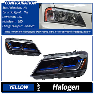 Faro Delantero <span class=keywords><strong>para</strong></span> BMW X3 F25 2010-2013, Conjunto <span class=keywords><strong>de</strong></span> Faro LED, Lente <span class=keywords><strong>de</strong></span> Encaje Directo, Sin Modificación <span class=keywords><strong>de</strong></span> Parachoques, Actualización <span class=keywords><strong>de</strong></span> Faro - Product Image 5