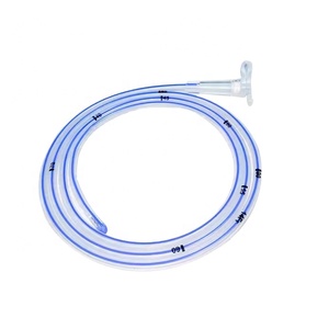 <span class=keywords><strong>Tube</strong></span> d'alimentation jetable d'estomac de <span class=keywords><strong>silicone</strong></span> de fourniture médicale avec la ligne de rayon X - Product Image 2