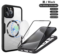 Étui magnétique double face en aluminium 17-11, protection intégrale 360°, antichoc, qualité A++, conforme ROHS, pour téléphone portable