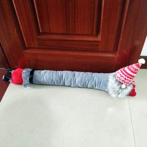 Personnalisé Tissu Gris Gnome de Noël Butée de <span class=keywords><strong>Porte</strong></span> Long <span class=keywords><strong>Corps</strong></span> Sable Gnome En Peluche Décor <span class=keywords><strong>Porte</strong></span> Fenêtre <span class=keywords><strong>Garde</strong></span> Bouche - Product Image 6