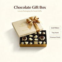 Boîte d'emballage personnalisée pour chocolats, bonbons, confiseries, baklavas, boîte à chocolat