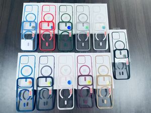 Ốp điện thoại trong suốt từ chất liệu TPU Acrylic, có nam châm, chống sốc, thời trang, màu cam dành cho iPhone 17 Pro Max, 17 Air, 16, 15 Pro Max, 14, 13, 12 - Product Image 6