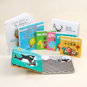 Early Learning Board <b>Books</b> for Kids Educational Illustrated Story <b>Books</b> Custom Preschool Children Picture <b>Book</b> Printing Service - Product Image 3
