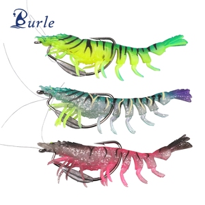 Señuelos <span class=keywords><strong>de</strong></span> camarón <span class=keywords><strong>de</strong></span> simulación TPE 95mm 10g señuelos artificiales <span class=keywords><strong>gambas</strong></span> <span class=keywords><strong>de</strong></span> camarón suave con gancho <span class=keywords><strong>de</strong></span> gusano circular - Product Image 1