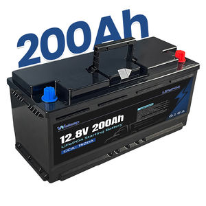 Высокая мощность 12 В 200ah литий-железо-фосфат LiFePO4 аккумуляторная батарея пусковое устройство для автомобиля - Product Image 1