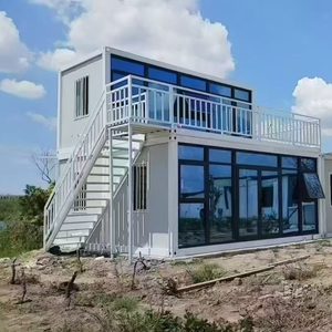 Case Container Modulari Prefabbricate in Acciaio da 20 Piedi con Design Smontabile per Uffici Portatili, Negozi e Edifici Commerciali - Product Image 3