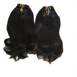 Letsfly Wholesale <b>Cheap</b> Price J Wave/Body Wave Peruvian Virgin Hair 9A Remy Human Hair <b>Extensions</b> 16 Inches Stretched Length - Product Image 2