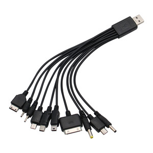Nuovi cavi USB multi caricabatterie Micro usb 10 in 1 per telefoni cellulari cavo per LG KG90 <span class=keywords><strong>telefono</strong></span> SAMSUNG <span class=keywords><strong>Sony</strong></span> - Product Image 2
