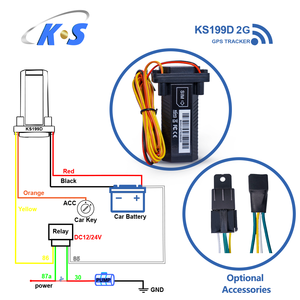 Pelacak GPS tahan air untuk mobil, sepeda motor App 2G GSM Android portabel anti-maling perangkat pelacakan kendaraan - Product Image 5