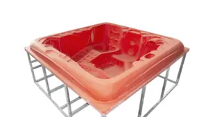 Outdoor 5-12 People ODM Hot Tub Mould Swim Spa Mould Full Therapy Lounges And Seats Bathtub Mould