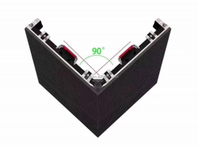 3D 500*500*500mm p3.91mm cubo schermo led display cubo magico a quattro facce per palcoscenico/piazza