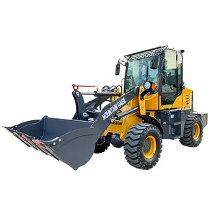 Chargeur sur pneus multifonctionnel Mountain Raise Ce Agriculture Farm Hydraulique 1.5Ton 2Ton 3Ton 5Ton 4Wd Articulated Small Big Diesel Wheel Loader