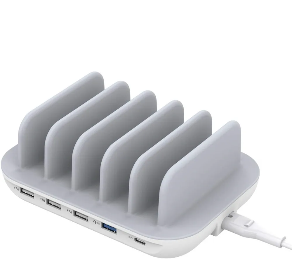 Multifunctional restaurant desktop smart portable cell phone charger stations family multiport phone dc charging station