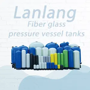 Lanlang Food Grade Plastic Water Storage Frp Tanks Ro Pressure Vessel Frp Tank