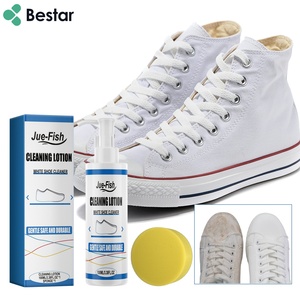 Limpiador de <span class=keywords><strong>crema</strong></span> <span class=keywords><strong>para</strong></span> limpieza de <span class=keywords><strong>zapatos</strong></span> deportivos, zapatillas rápidas adecuadas <span class=keywords><strong>para</strong></span> paño de cepillo blanco adecuado <span class=keywords><strong>para</strong></span> la mayoría de los <span class=keywords><strong>zapatos</strong></span> - Product Image 2