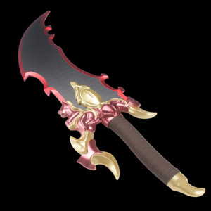 <span class=keywords><strong>Épée</strong></span> de personnage <span class=keywords><strong>manga</strong></span> Solo Leveling, reproduction originale, cadeau de Noël, accessoires de scène, <span class=keywords><strong>épée</strong></span> en bois avec fourreau en cuir - Product Image 4