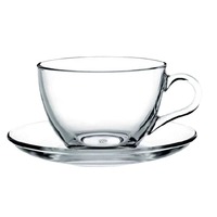 Ensemble de tasses à café et à thé en verre résistant à la chaleur créatif, tasses à espresso, tasses à latte, verres à boire pour le café et le thé