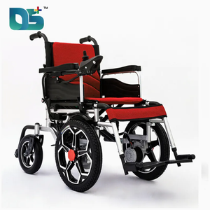 <span class=keywords><strong>Silla</strong></span> de <span class=keywords><strong>Ruedas</strong></span> Eléctrica Ligera con Motor sin Escobillas, <span class=keywords><strong>Reclinable</strong></span>, de Acero al Carbono, Personalizada para Personas Mayores y con Discapacidad, de Liberación Rápida - Product Image 1