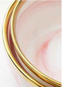 Großhandel Anpassung Geschirr Porzellan Knochen China Dinner Set Geschirr Keramik Teller Geschirr Sets Ein Satz von 2 Personen - Product Image 6