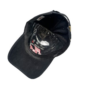 Casquette de baseball de luxe vintage FEMK SPEED à 5 panneaux, rayée, multi-broderies, motifs feuilles et pois, avec nœuds, <span class=keywords><strong>4</strong></span> couleurs, ajustable, vente en gros - Product Image 3