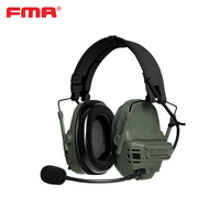 Casque de communication tactique FMA FALCON EARS FE-STD Réduction de bruit 26 dB Matériaux composites Accessoires de chasse TB1490-B