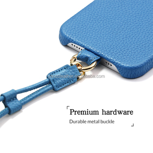 Étui de téléphone et sangle de <span class=keywords><strong>cordon</strong></span> étui <span class=keywords><strong>IPhone</strong></span> pour bandoulière lanière sangle en cuir étui de téléphone bandoulière - Product Image 5