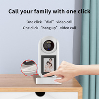 Caméra de visioconférence intelligente avec écran IPS de 2,8 pouces, appel à une touche, moniteur de soins aux personnes âgées, audio bidirectionnel, WiFi, dispositif de sécurité 1080P