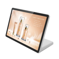 Monitor Sentuh Horizontal OEM 11" Layar Sentuh In-cell Tablet Bentuk-L Android 14 PoE Monitor Horizontal untuk Kios Kota Pintar